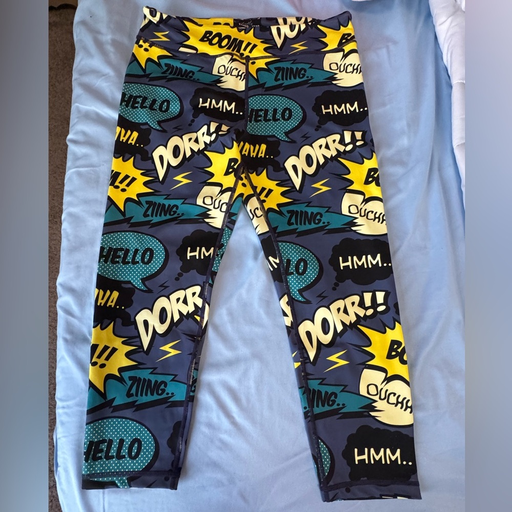 CVG Comic Book Capris- Large